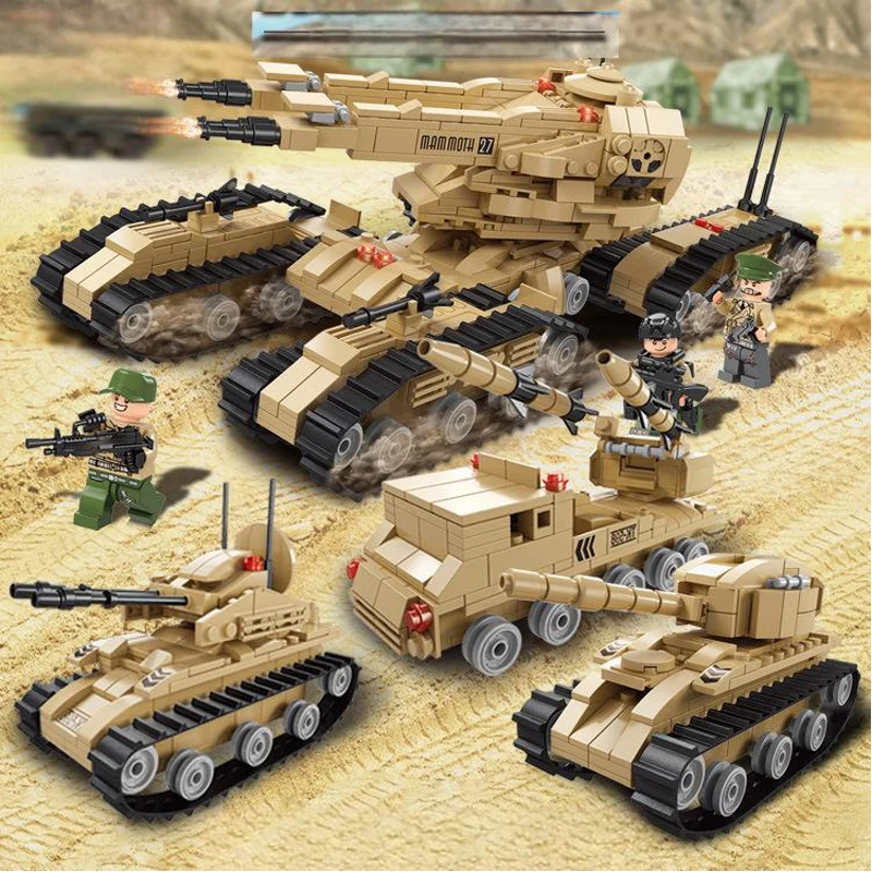 OUZEY Mammoth Battle Tank Building Blocks for Ages 14+, 3D Puzzle DIY Assembly Military Model Kits, Educational STEM Toy Gift
OUZEY Mammoth Battle Tank Building Blocks for Ages 14+, 3D Puzzle DIY Assembly Military Model Kits, Educational STEM Toy Gift