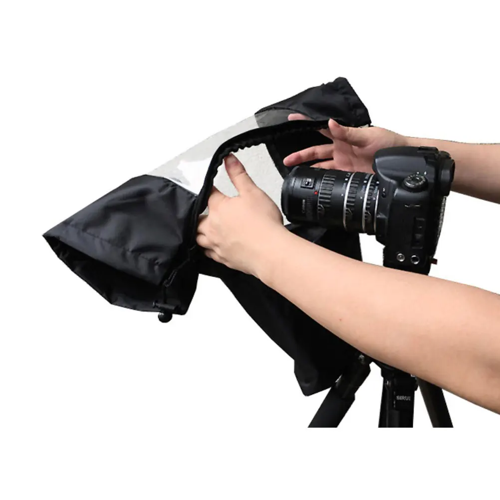 Durable Camera Rain Cover Waterproof Protector for Standard and Telephoto Lenses Clear PVC Window Photo Gear
Durable Camera Rain Cover Waterproof Protector for Standard and Telephoto Lenses Clear PVC Window Photo Gear