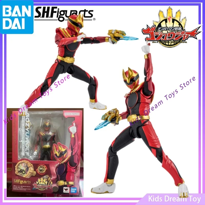 Bandai in Stock Original S.H.Figuarts GOZYUWOLF (SENTAI RING LIMITED EDITION) Anime Action Figures Toys Collectible Model Gifts
Bandai in Stock Original S.H.Figuarts GOZYUWOLF (SENTAI RING LIMITED EDITION) Anime Action Figures Toys Collectible Model Gifts