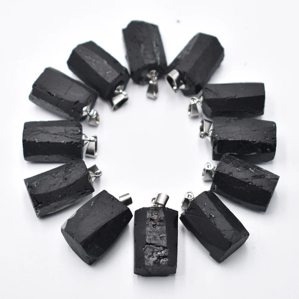 wholesale 12pcs/lot Fashion Natural black tourmaline stone irregular shape pendants for necklace jewelry making free shipping
wholesale 12pcs/lot Fashion Natural black tourmaline stone irregular shape pendants for necklace jewelry making free shipping