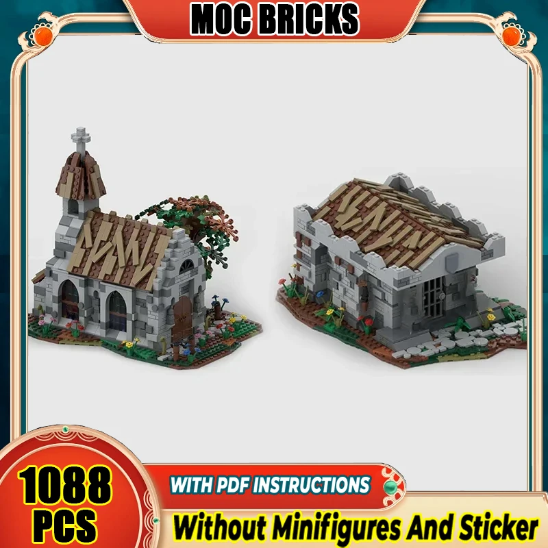 Medieval Model Moc Building Bricks King's Grave And Village Church Technology Modular Blocks Gift Christmas Toy DIY Set Assembly
Medieval Model Moc Building Bricks King's Grave And Village Church Technology Modular Blocks Gift Christmas Toy DIY Set Assembly