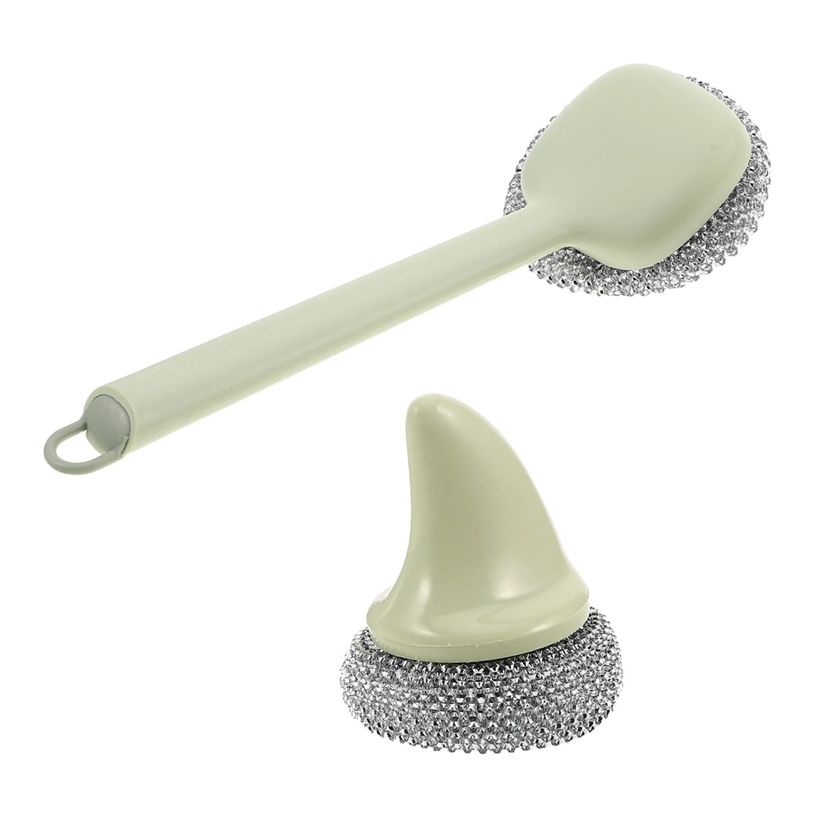 2Pcs LongHandle Steel Wire Brush Kitchen Cleaning Pot Scrubber Mesh Plastic Washing HeavyDuty Tool Vegetable Potato Brush
2Pcs LongHandle Steel Wire Brush Kitchen Cleaning Pot Scrubber Mesh Plastic Washing HeavyDuty Tool Vegetable Potato Brush