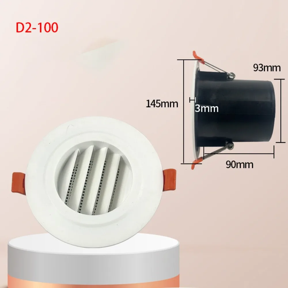 Plastic Exterior Wall Air Vent Air Circulation Anti-bird and Rat Vents Waterproof Cap Prevent Pest 75/100mm
Plastic Exterior Wall Air Vent Air Circulation Anti-bird and Rat Vents Waterproof Cap Prevent Pest 75/100mm