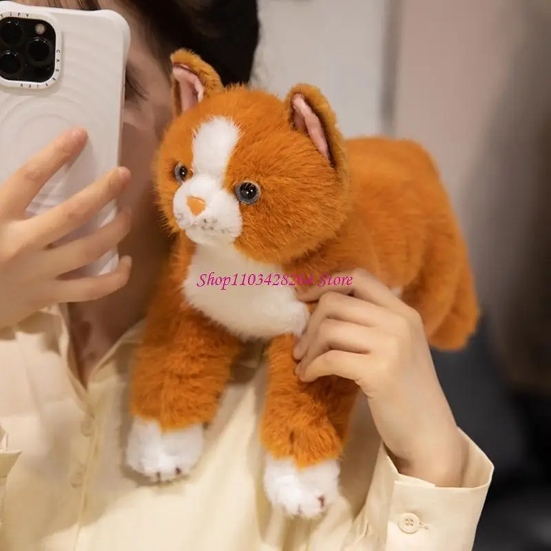 Realistic Cats Plush Doll Soft PP Cotton Stuffed Animal Cuddle Doll for Kids Room Decoration Adult Comfort Companion Toy
Realistic Cats Plush Doll Soft PP Cotton Stuffed Animal Cuddle Doll for Kids Room Decoration Adult Comfort Companion Toy