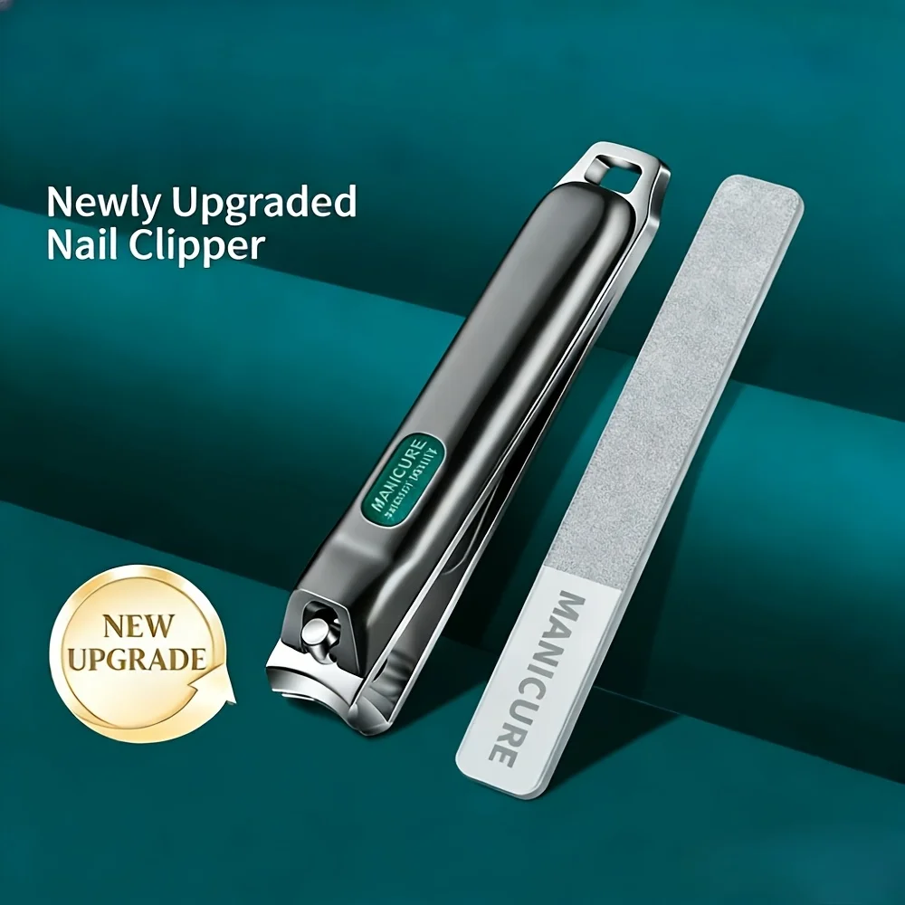 2pcs Anti-Splash Clipper Thick Anti-Splash Nail Clipper with Wide Opening Sharp Manicure and Pedicure Tools Nano Nail File
2pcs Anti-Splash Clipper Thick Anti-Splash Nail Clipper with Wide Opening Sharp Manicure and Pedicure Tools Nano Nail File