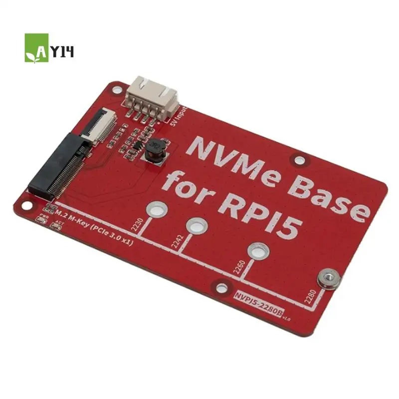 AY14-NVPI5-2280B Плата разработки Nvme SSD PCB M.2 M-Key 2230, 2242, 2260, 2280 Pcie Gen3 для Raspberry Pi 5 
AY14-NVPI5-2280B Плата разработки Nvme SSD PCB M.2 M-Key 2230, 2242, 2260, 2280 Pcie Gen3 для Raspberry Pi 5