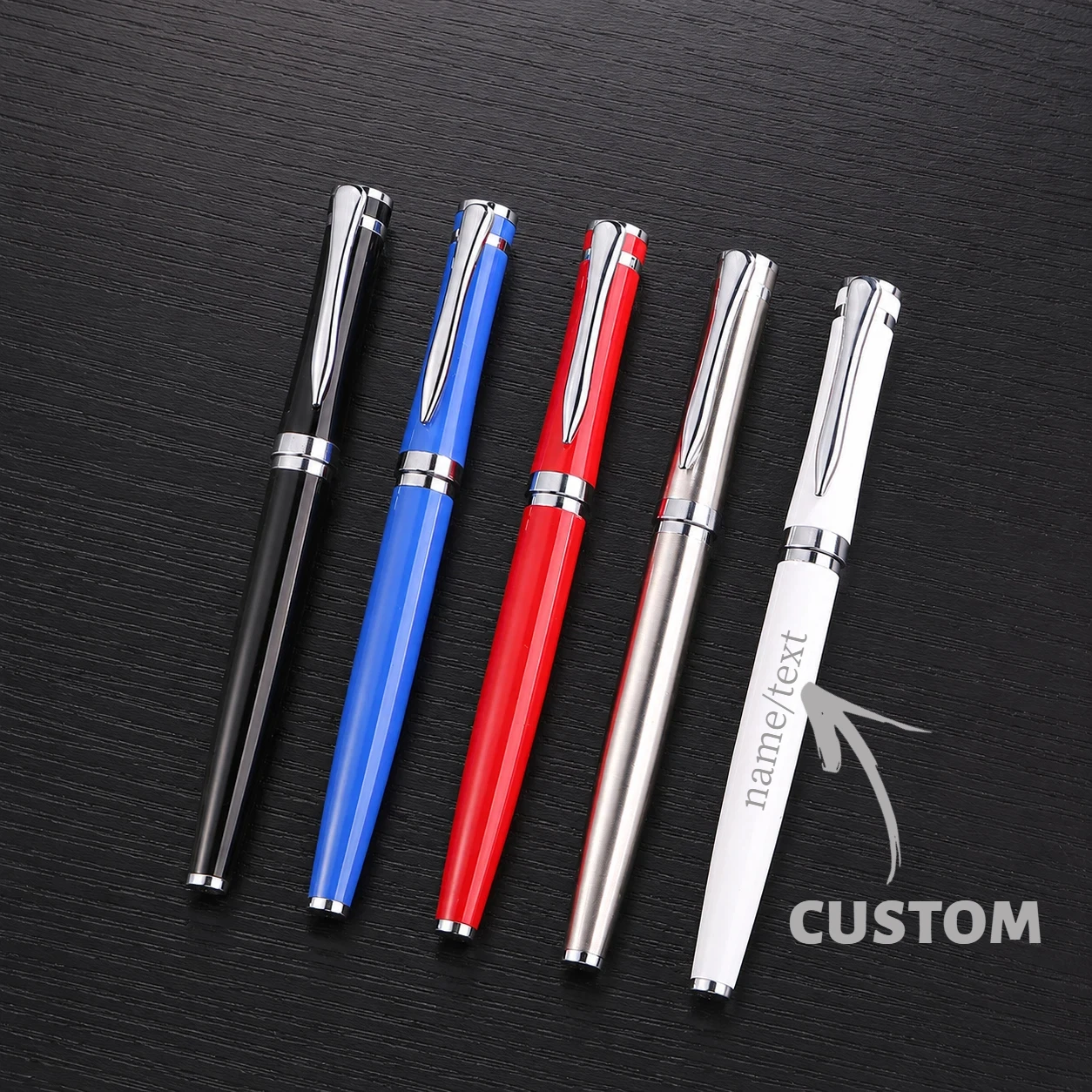Customizable Text Neutral Pens, Metal Calligraphy Pens as Graduation Souvenir Gifts for Teachers
Customizable Text Neutral Pens, Metal Calligraphy Pens as Graduation Souvenir Gifts for Teachers