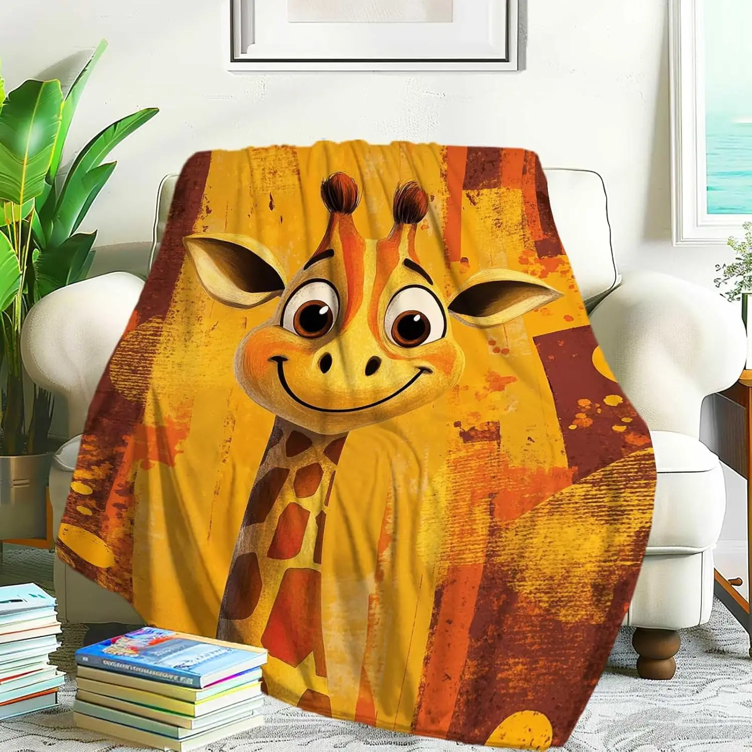 Smiling Giraffe Blanket, Playful Theme, Soft Microfiber Fleece Throw, Cozy Lightweight Bedding, Adorable Home Decor, Gifts
Smiling Giraffe Blanket, Playful Theme, Soft Microfiber Fleece Throw, Cozy Lightweight Bedding, Adorable Home Decor, Gifts