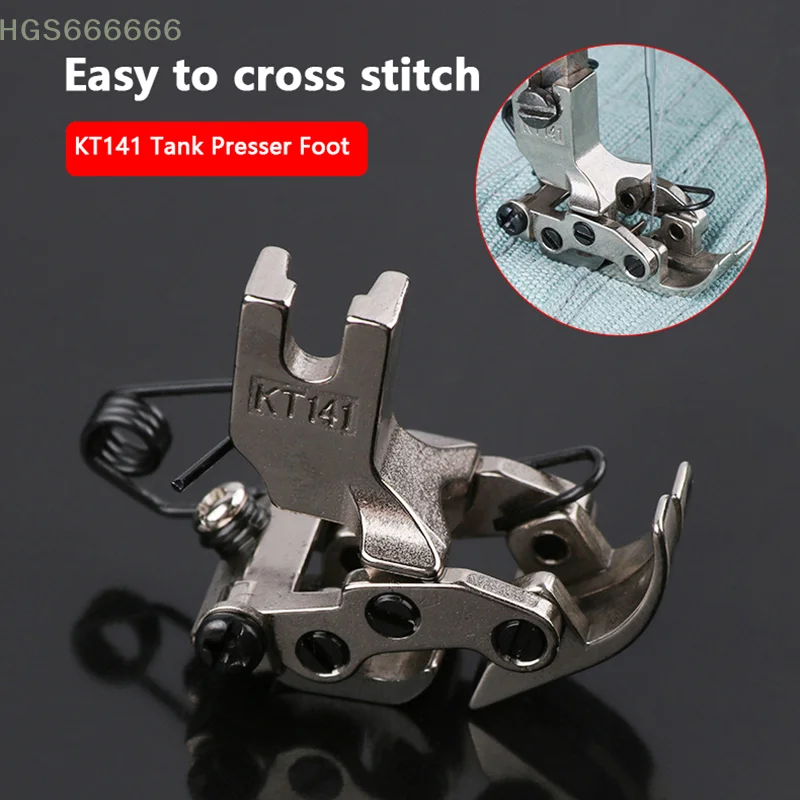 1 Pc For Flatbed Sewing MachinesFlatbed Industrial Sewing Machine Accessories Adjustable KT141 Interactive Presser Feet
1 Pc For Flatbed Sewing MachinesFlatbed Industrial Sewing Machine Accessories Adjustable KT141 Interactive Presser Feet