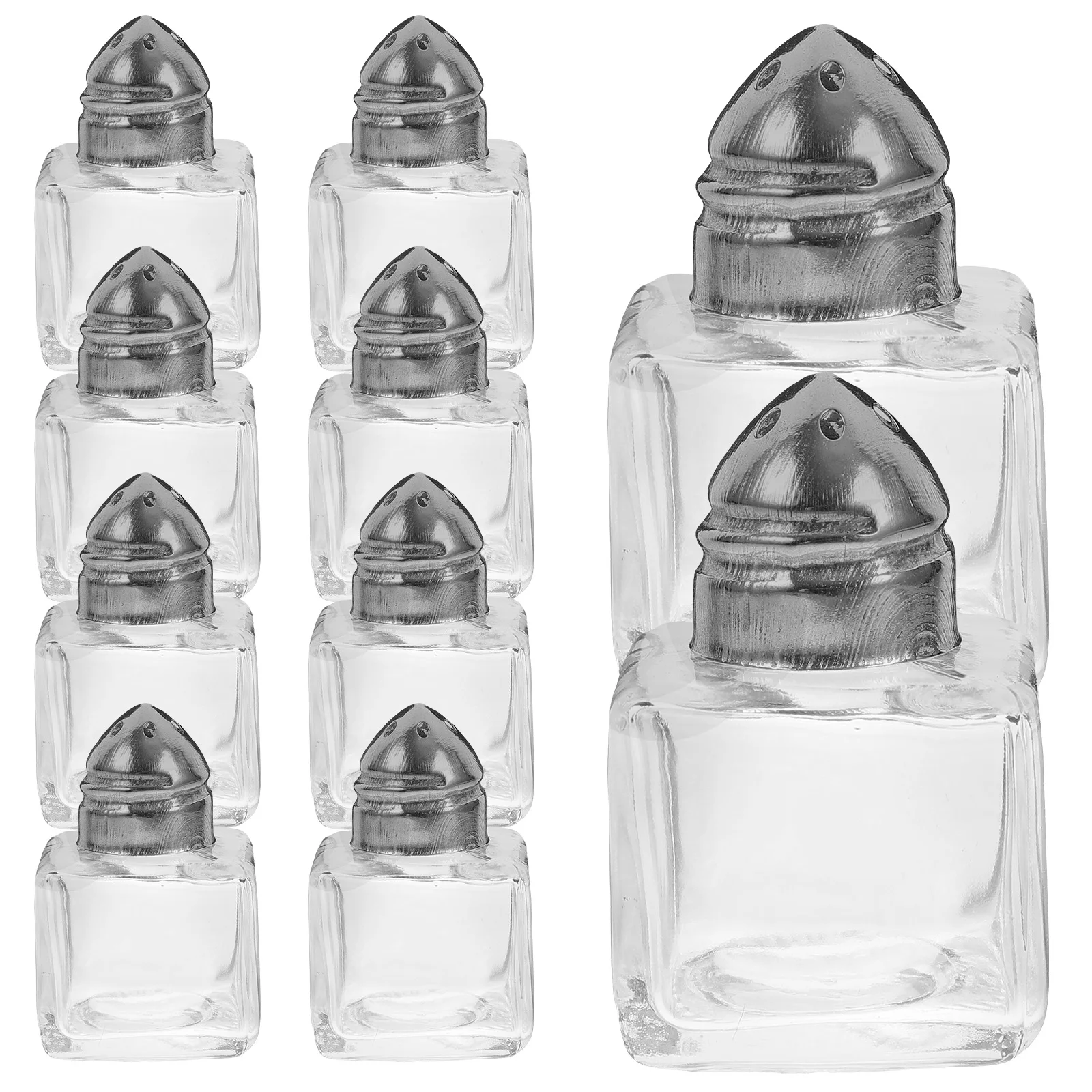 10 Pcs Mini Seasoning Jar Bottle Transparent Hole Design Easy Clean Kitchen BBQ Spice Container Storage Travel Helper Pepper
10 Pcs Mini Seasoning Jar Bottle Transparent Hole Design Easy Clean Kitchen BBQ Spice Container Storage Travel Helper Pepper