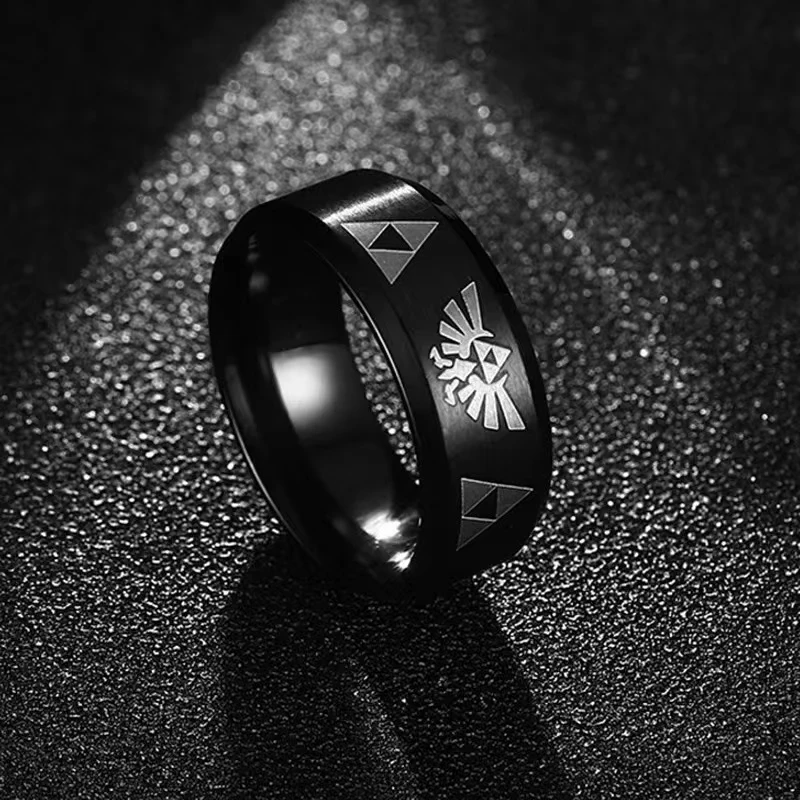 Fashion Anime Triforce Triangle Band Ring 316L Stainless Steel Unisex Cosplay Party Jewelry Gift
Fashion Anime Triforce Triangle Band Ring 316L Stainless Steel Unisex Cosplay Party Jewelry Gift