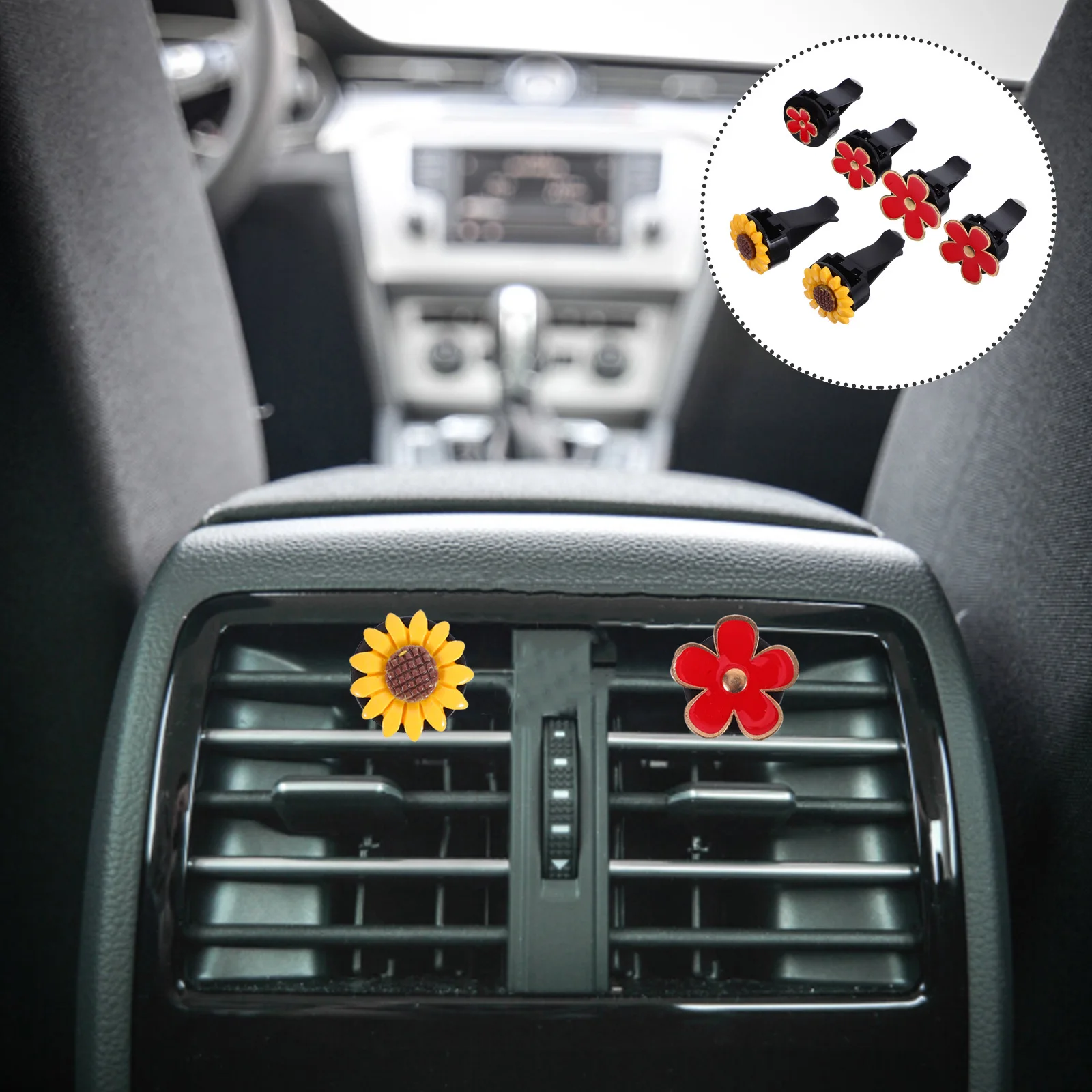 6 PCS Accessories Car Air Outlet Clip Men and Women Metal Conditioning Vent Clamp
6 PCS Accessories Car Air Outlet Clip Men and Women Metal Conditioning Vent Clamp