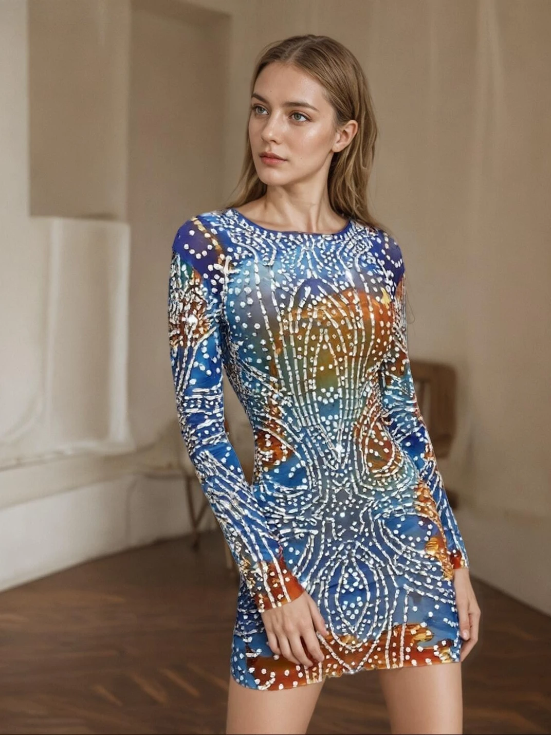 Sexy Tight High Elastic Dress - Shiny Rhinestone Pearl Evening Gogo Performance Dress Robe De Soiree Elegante Pour Femme Vestito
Sexy Tight High Elastic Dress - Shiny Rhinestone Pearl Evening Gogo Performance Dress Robe De Soiree Elegante Pour Femme Vestito
