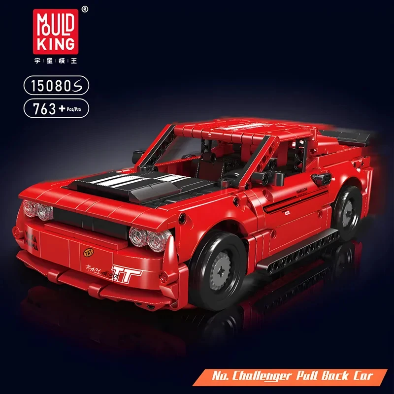 MOULD KING 15080 MOC Technical Sports Car Building Blocks Pull-back Vehicle Bricks Puzzle Assembly DIY Toys Christmas Gifts Kids
MOULD KING 15080 MOC Technical Sports Car Building Blocks Pull-back Vehicle Bricks Puzzle Assembly DIY Toys Christmas Gifts Kids