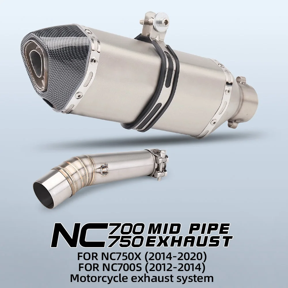 Надеваемая труба среднего звена 51 мм для NC700S NC750S NC700X, выхлопная система мотоцикла, модифицированная система глушителя
Надеваемая труба среднего звена 51 мм для NC700S NC750S NC700X, выхлопная система мотоцикла, модифицированная система глушителя