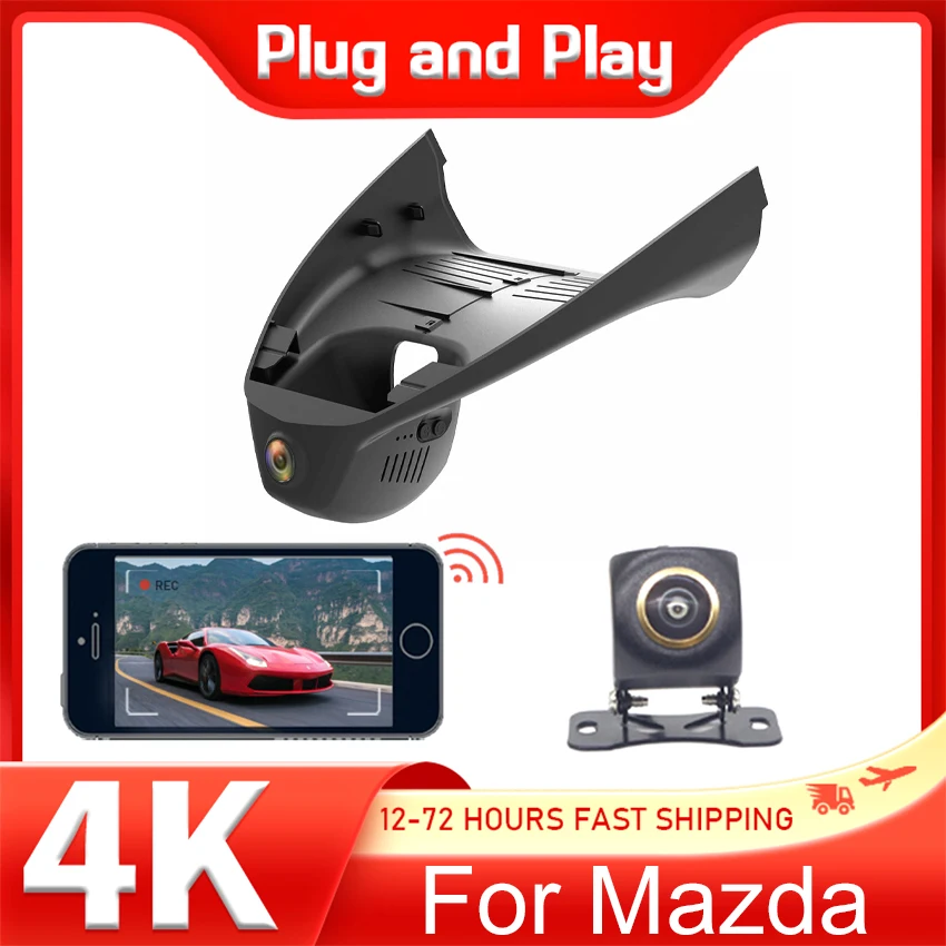 Видеорегистратор 4K для Mazda CX-30 CX-50 MX-30 CX30 CX50 2023 2022 2021 2020, беспроводная автомобильная видеорегистратор UHD WiFi, ночное видение OEM-стиль
Видеорегистратор 4K для Mazda CX-30 CX-50 MX-30 CX30 CX50 2023 2022 2021 2020, беспроводная автомобильная видеорегистратор UHD WiFi, ночное видение OEM-стиль