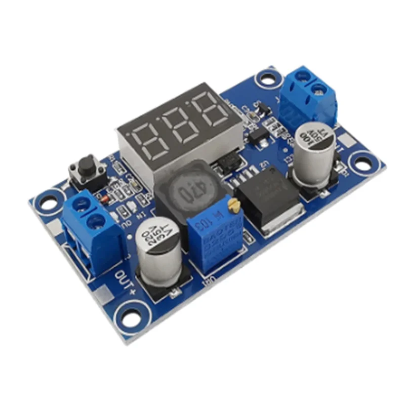 1Piece LM2596 3A DC to DC Adjustable Step-down Power Supply Module 4.0~40V Buck Voltage Regulator with Digital Display Screen
1Piece LM2596 3A DC to DC Adjustable Step-down Power Supply Module 4.0~40V Buck Voltage Regulator with Digital Display Screen