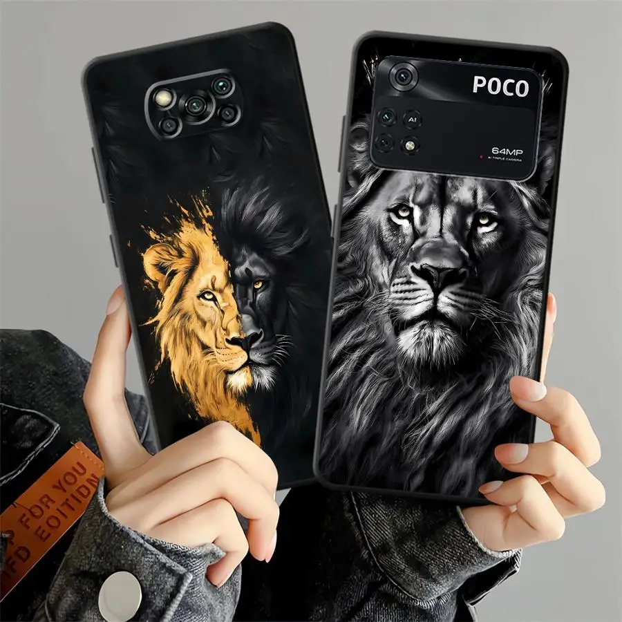 Чехол для Xiaomi Poco X3 X4 X5 X7 Pro C61 M3 M4 M7 Pro C40 C71 C75 M5 F1 F3 C50 Черный Мягкий чехол для телефона с рисунком животного льва
Чехол для Xiaomi Poco X3 X4 X5 X7 Pro C61 M3 M4 M7 Pro C40 C71 C75 M5 F1 F3 C50 Черный Мягкий чехол для телефона с рисунком животного льва