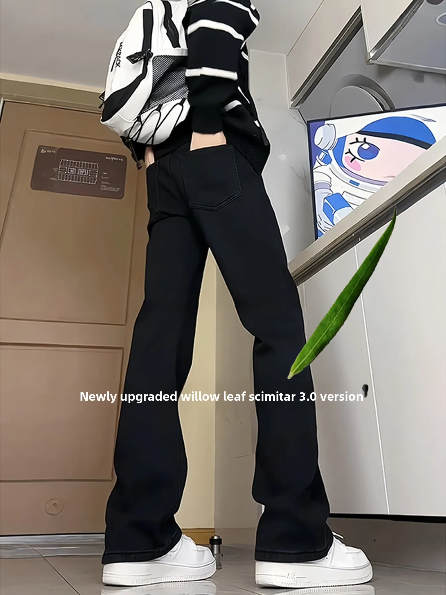 Bla Fce Lined Straight Leg Slimming Jeans Men's Autumn Winter American High Street Vibe Knife Le Design Casual Jeans
Bla Fce Lined Straight Leg Slimming Jeans Men's Autumn Winter American High Street Vibe Knife Le Design Casual Jeans