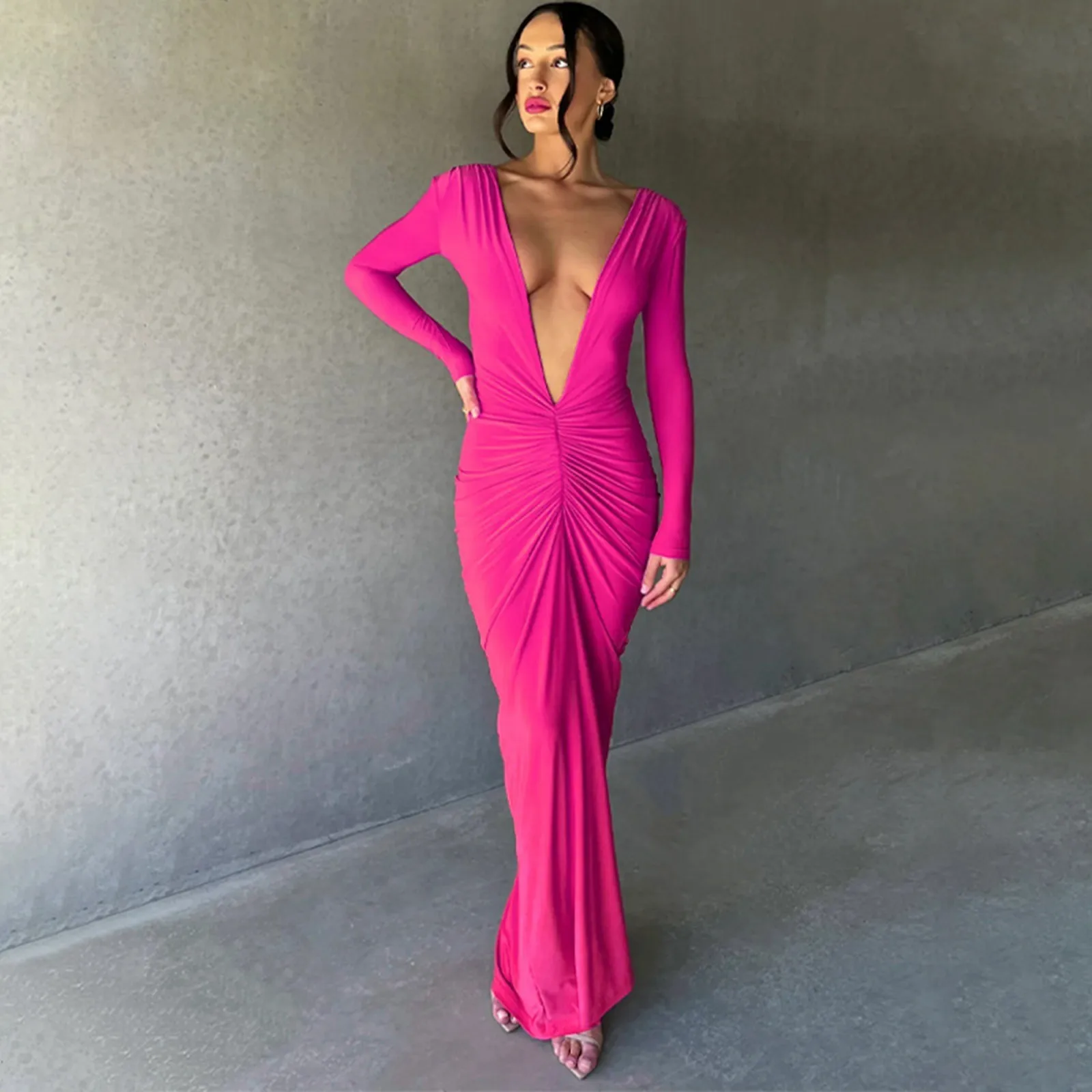 Sexy Dresses Women 2023 Autumn Party Club Evening Dress Streetwear Backless Bodycon Long Dress Wholesale Items For Business
Sexy Dresses Women 2023 Autumn Party Club Evening Dress Streetwear Backless Bodycon Long Dress Wholesale Items For Business