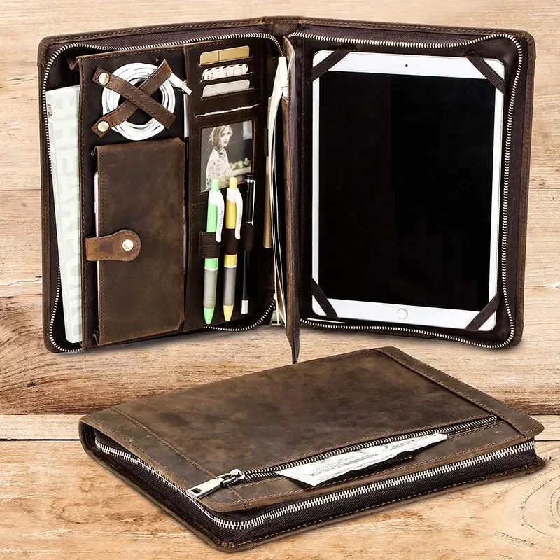 Tablet Storage Bag for IPad With Pen Slot Data Cable Phone Organizer Tech Accessory Leather
Tablet Storage Bag for IPad With Pen Slot Data Cable Phone Organizer Tech Accessory Leather