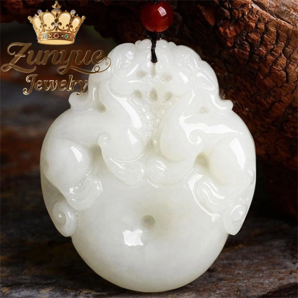 Genuine Natural Jade Double Pi Xiu Pendant Peace Pendant Neck Decoration White Jade Pi Xiu Peace Pendant Fashion Jewelry Elegant
Genuine Natural Jade Double Pi Xiu Pendant Peace Pendant Neck Decoration White Jade Pi Xiu Peace Pendant Fashion Jewelry Elegant