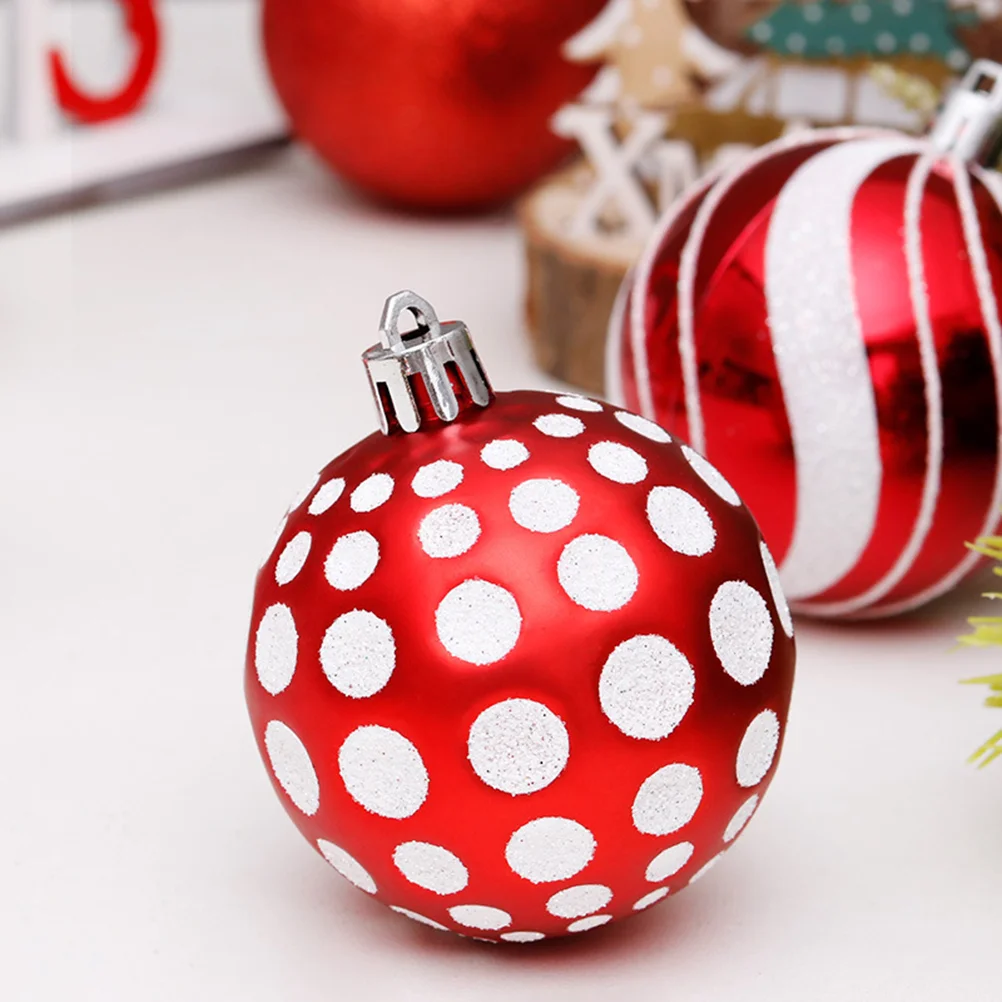 30 Pcs Pendant Christmas Ball Outdoor Decor Bauble Tree Plastic Ornaments Hanging
30 Pcs Pendant Christmas Ball Outdoor Decor Bauble Tree Plastic Ornaments Hanging