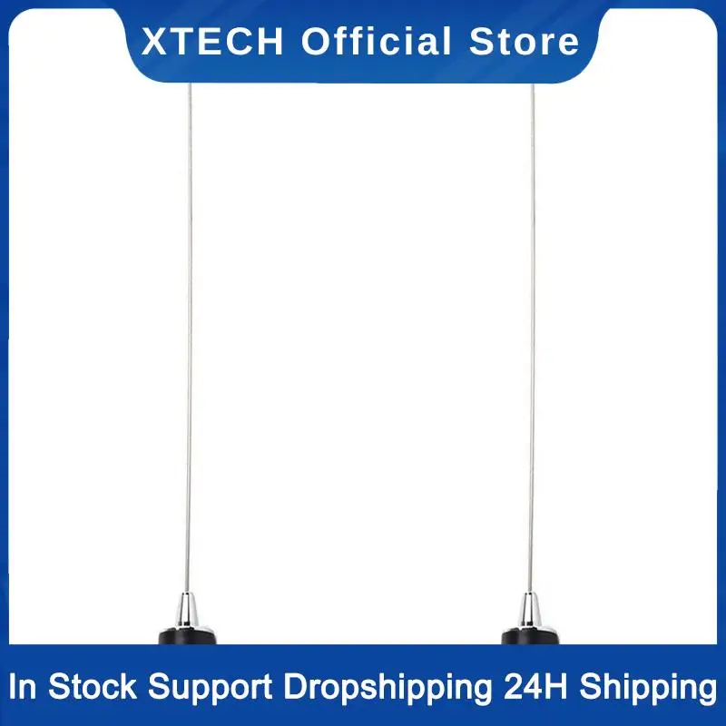 XTECH 2X Dual Band NMO Antenna 144/430Mhz Mobile Radio Antenna For VHF UHF Two Way Radio (Requires NMO Mount)
XTECH 2X Dual Band NMO Antenna 144/430Mhz Mobile Radio Antenna For VHF UHF Two Way Radio (Requires NMO Mount)