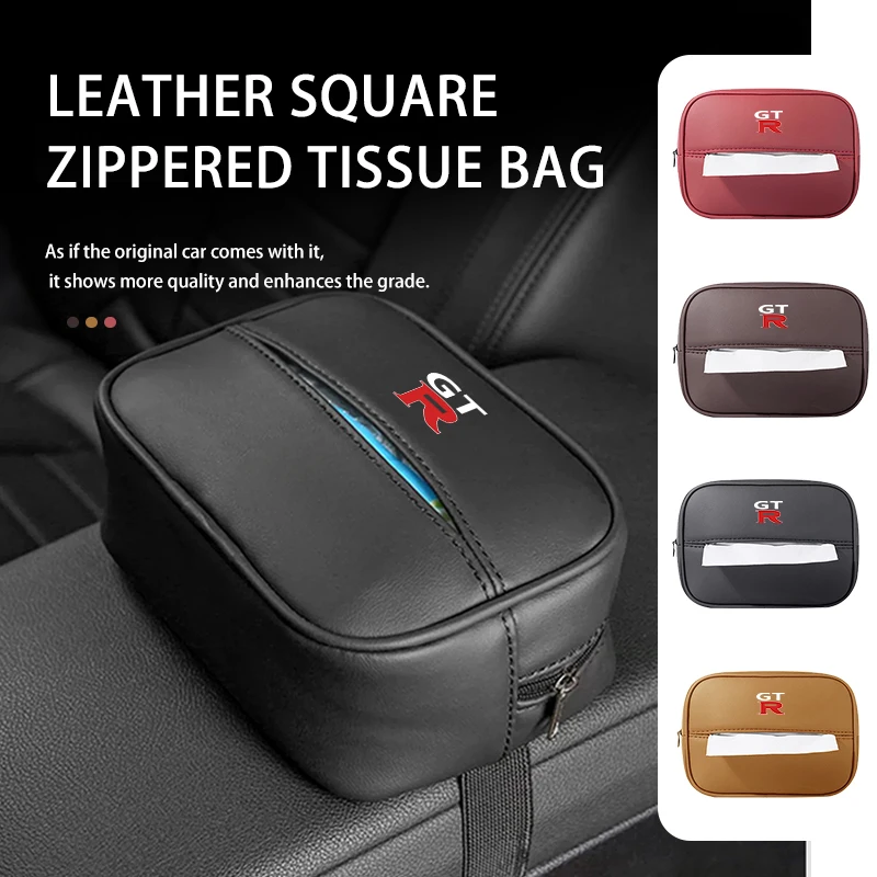 Car Back Seat Tissue Box Auto Seat Back Tissue Storage Bag For Nissan GTR GT-R NISMO R35 Teana Skyline Kawasaki
Car Back Seat Tissue Box Auto Seat Back Tissue Storage Bag For Nissan GTR GT-R NISMO R35 Teana Skyline Kawasaki