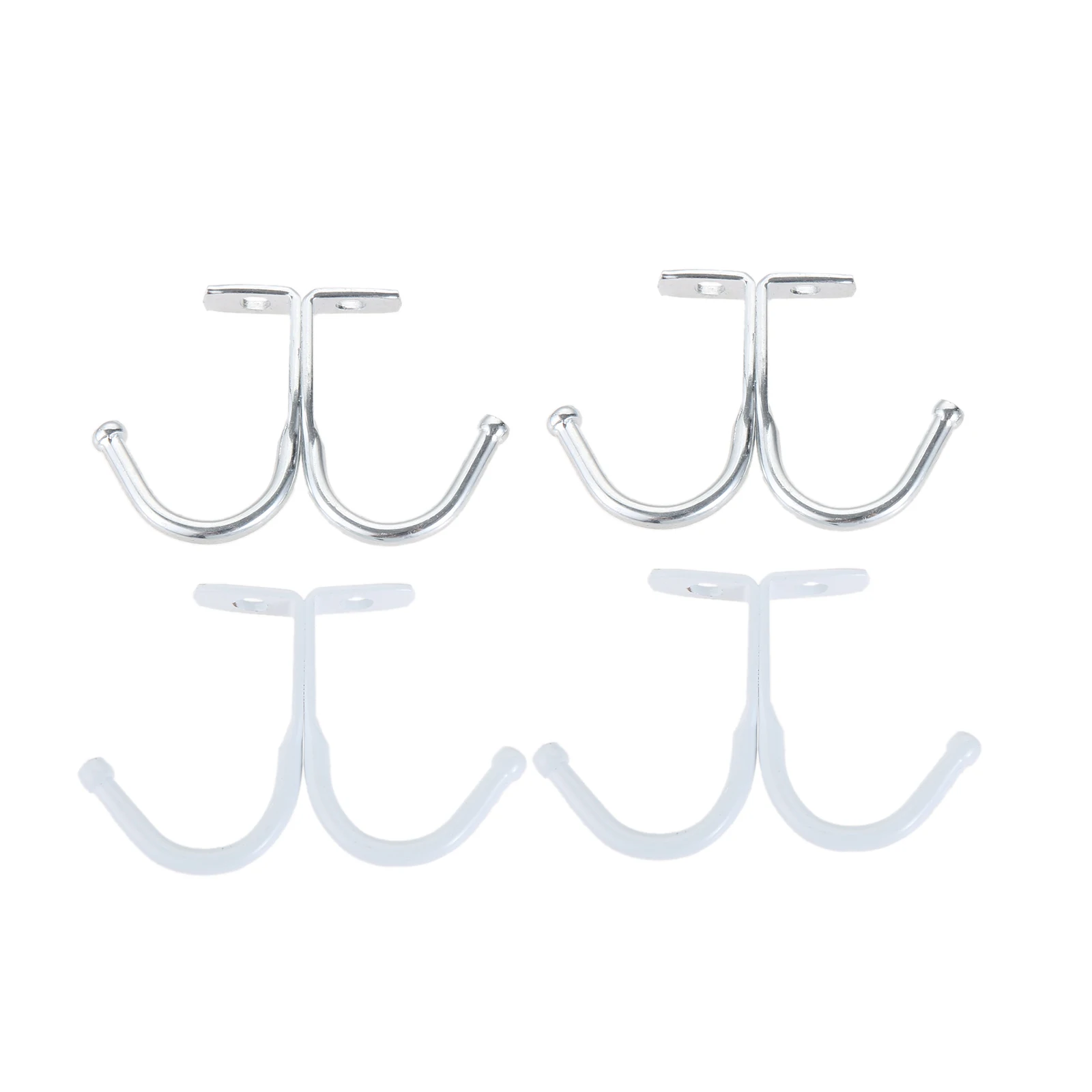 2PCS Double Prong Ceiling Hook Towel Robe Coat Clothes Hook Silver White Zinc Alloy Hanger Hook ceiling wall cabinet hooks
2PCS Double Prong Ceiling Hook Towel Robe Coat Clothes Hook Silver White Zinc Alloy Hanger Hook ceiling wall cabinet hooks