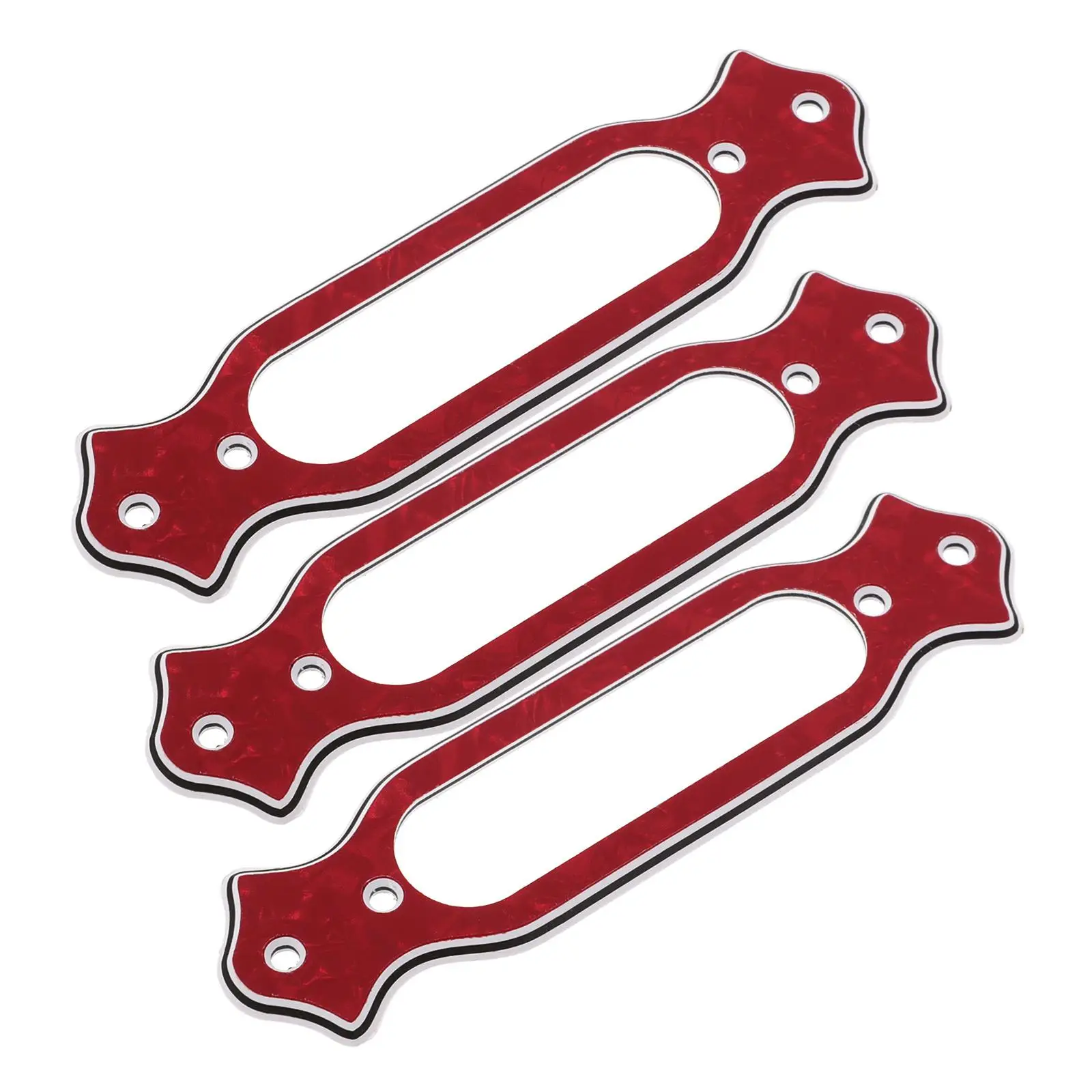 3 Pcs Guitar Pickups Single Coil Plastic Frame Red Soundhole Cover Acoustic Electric Guitar Parts Accessories
3 Pcs Guitar Pickups Single Coil Plastic Frame Red Soundhole Cover Acoustic Electric Guitar Parts Accessories