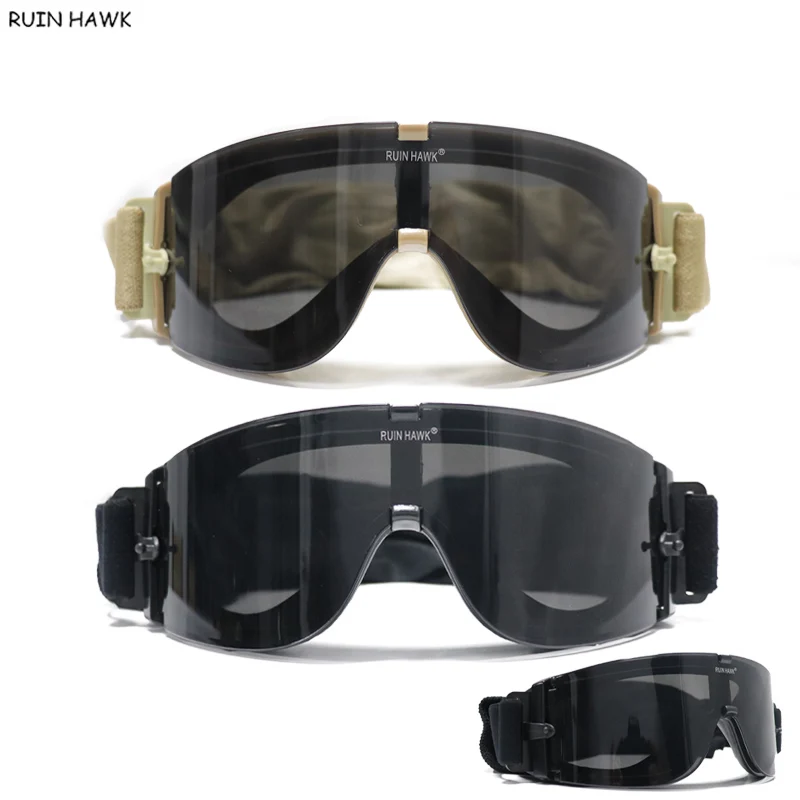 Military Tactical Protective Goggles Wind and Dustproof Hunting Shooting Glasses Travel Fishing Outdoor Goggles
Military Tactical Protective Goggles Wind and Dustproof Hunting Shooting Glasses Travel Fishing Outdoor Goggles