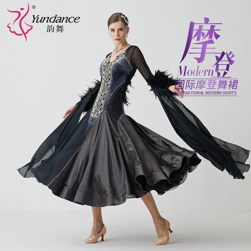 B-21207 Custom New International Standard Ballroom Dance Dress High Quality Ballroom Dance Dresses for Sale
B-21207 Custom New International Standard Ballroom Dance Dress High Quality Ballroom Dance Dresses for Sale