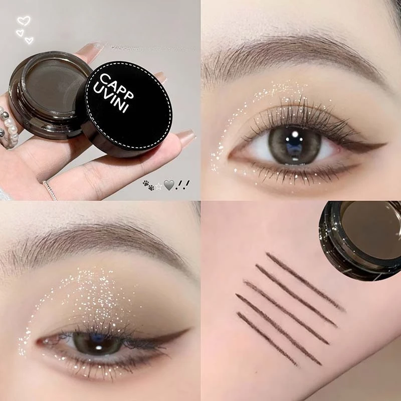 Smudge Proof Gel Eyeliner Waterproof Sweat Resistant Natural Fluid Stroke No Makeup Look Long Wear Lightweight
Smudge Proof Gel Eyeliner Waterproof Sweat Resistant Natural Fluid Stroke No Makeup Look Long Wear Lightweight