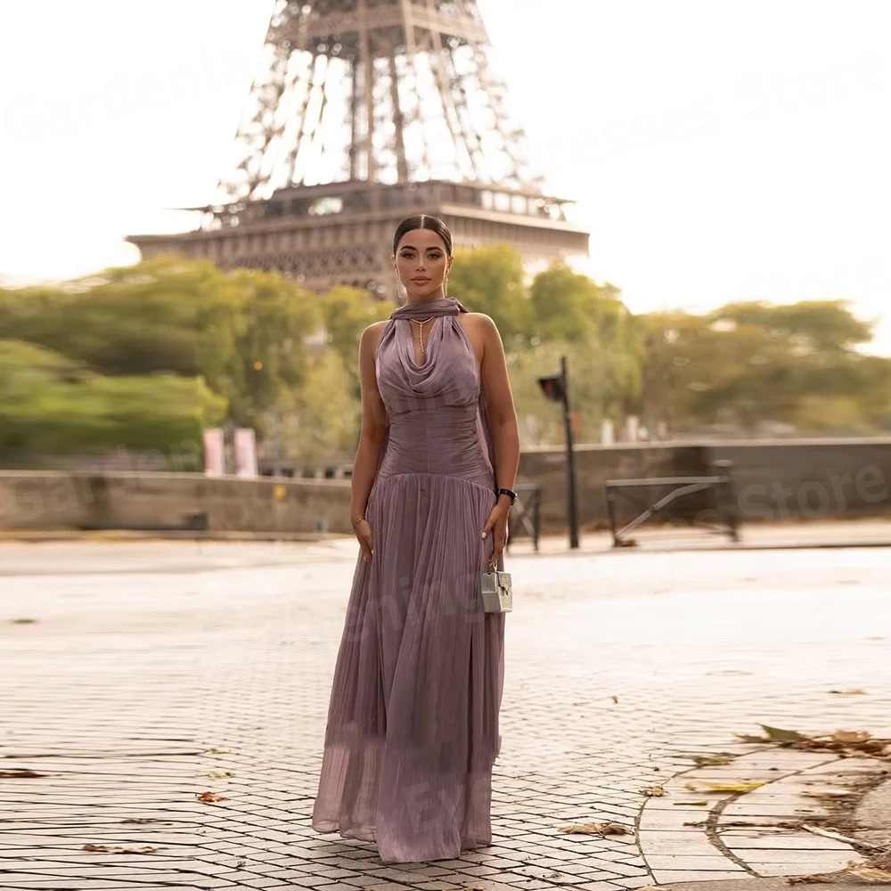 Очаровательные женские вечерние платья трапециевидной формы с бретелькой на шее, без рукавов, платья для выпускного вечера, Vestidos Para Mujer, плиссированное платье на заказ, вечернее платье
Очаровательные женские вечерние платья трапециевидной формы с бретелькой на шее, без рукавов, платья для выпускного вечера, Vestidos Para Mujer, плиссированное платье на заказ, вечернее платье