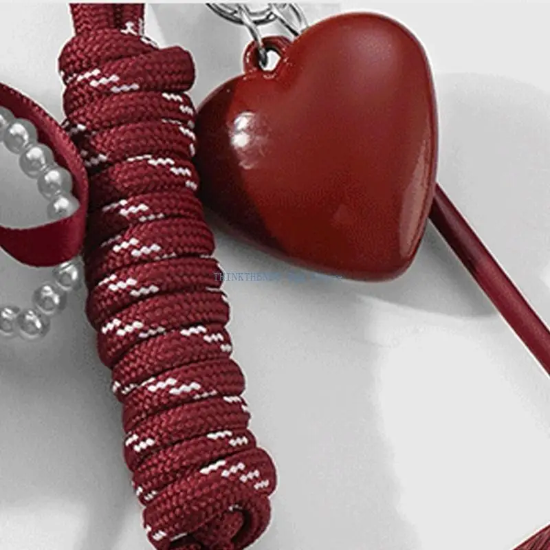 340D Heart Tassels Bows Beaded Keychain Bag Charm for Handbag Backpack Accessories
340D Heart Tassels Bows Beaded Keychain Bag Charm for Handbag Backpack Accessories