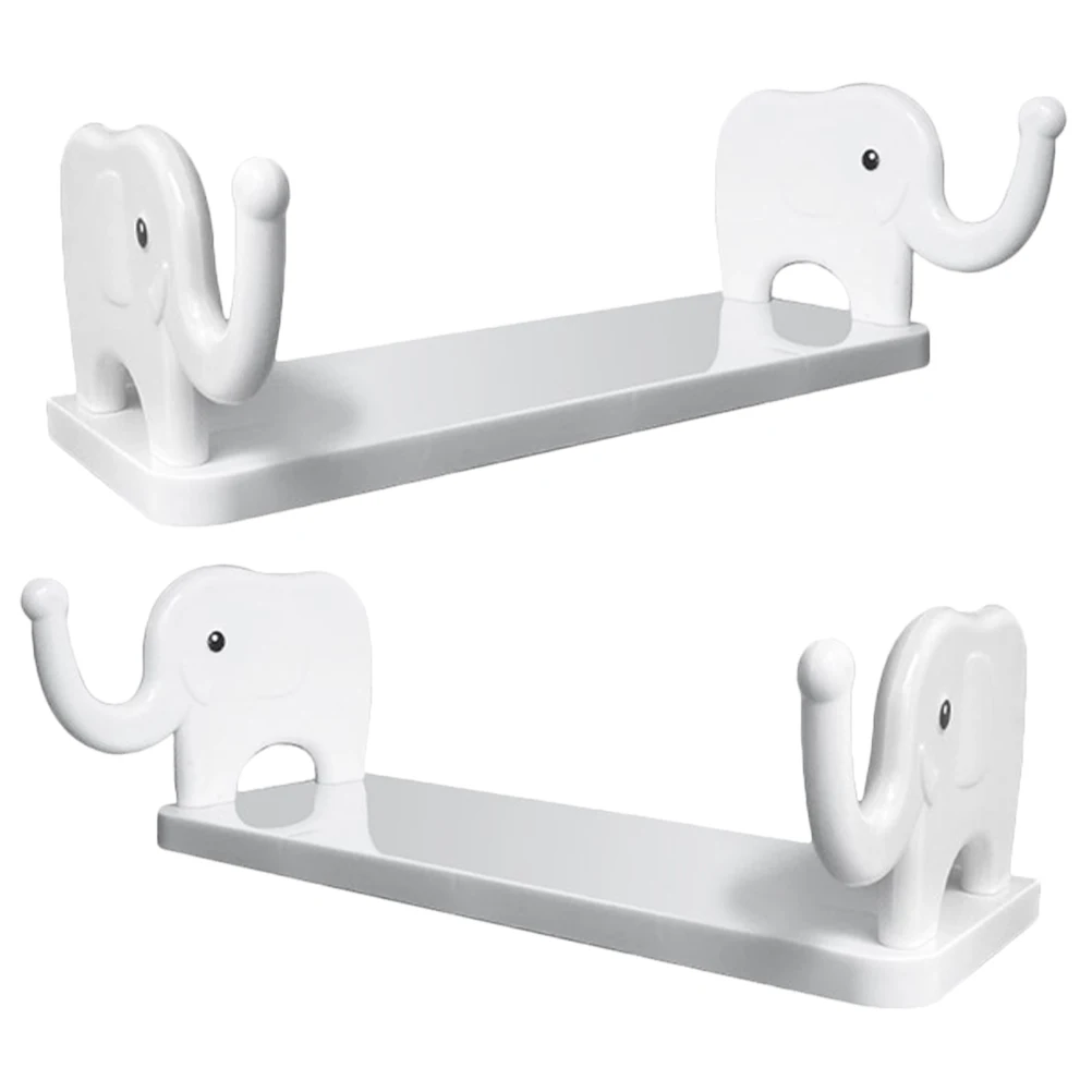 2pcs Nail Free Floating Shelves White Wall Mount Storage Rack Kitchen Bathroom Bedroom Organizer Small Spaces No Drill Storage
2pcs Nail Free Floating Shelves White Wall Mount Storage Rack Kitchen Bathroom Bedroom Organizer Small Spaces No Drill Storage
