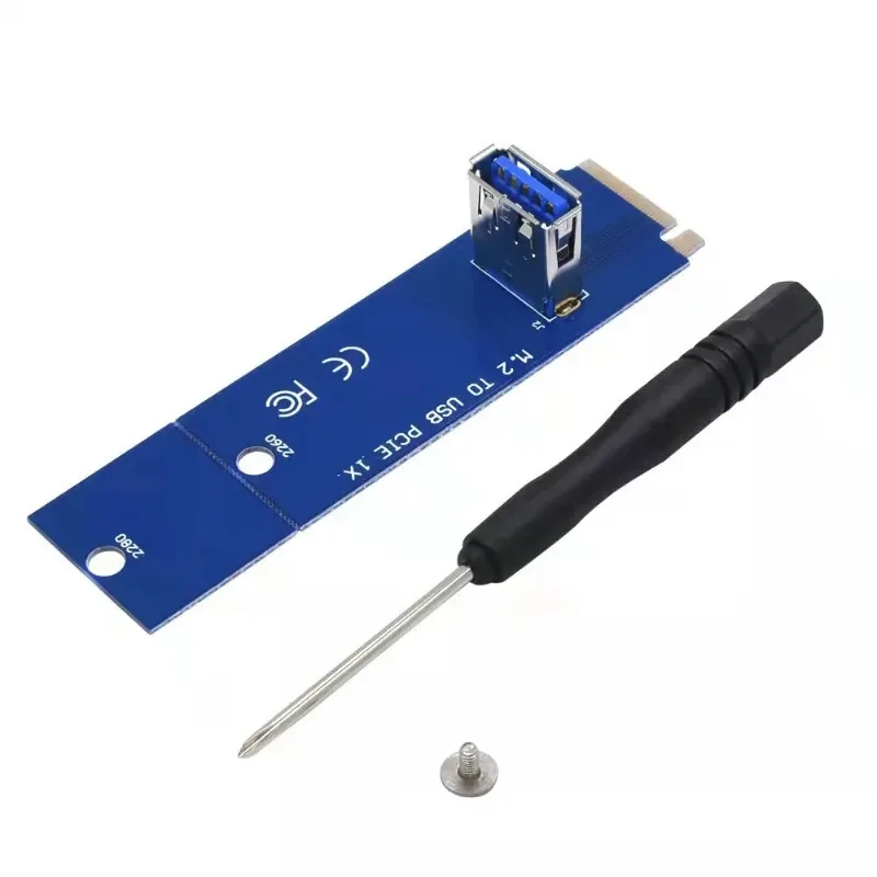 3/5pcsUSB 3.0 to M.2 Card Adapter, M2 M Key to USB3.0, PCIe PCI-E Riser Card for Miner Mining
3/5pcsUSB 3.0 to M.2 Card Adapter, M2 M Key to USB3.0, PCIe PCI-E Riser Card for Miner Mining