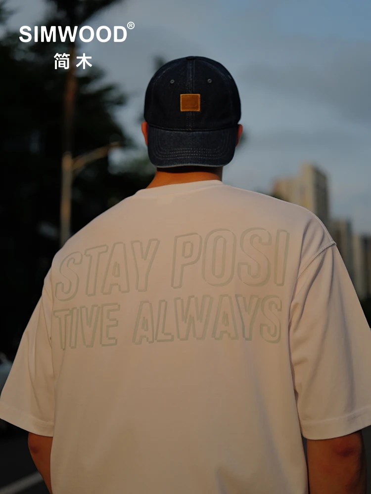 SIMWOOD 2025 Summer New Superloose 240gsm Quick-Dry Moisture-Wicking Fabric T-shirts Men UV/Sunlight Change Color Letter Tops
SIMWOOD 2025 Summer New Superloose 240gsm Quick-Dry Moisture-Wicking Fabric T-shirts Men UV/Sunlight Change Color Letter Tops