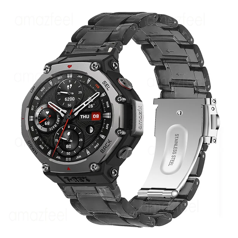 Ремешок для часов Amazfit T REX 3, ремешок для часов Correas reloj для Amazfit T-Rex 3, браслет для amazfit t-rex 3, браслет из прозрачной смолы
Ремешок для часов Amazfit T REX 3, ремешок для часов Correas reloj для Amazfit T-Rex 3, браслет для amazfit t-rex 3, браслет из прозрачной смолы