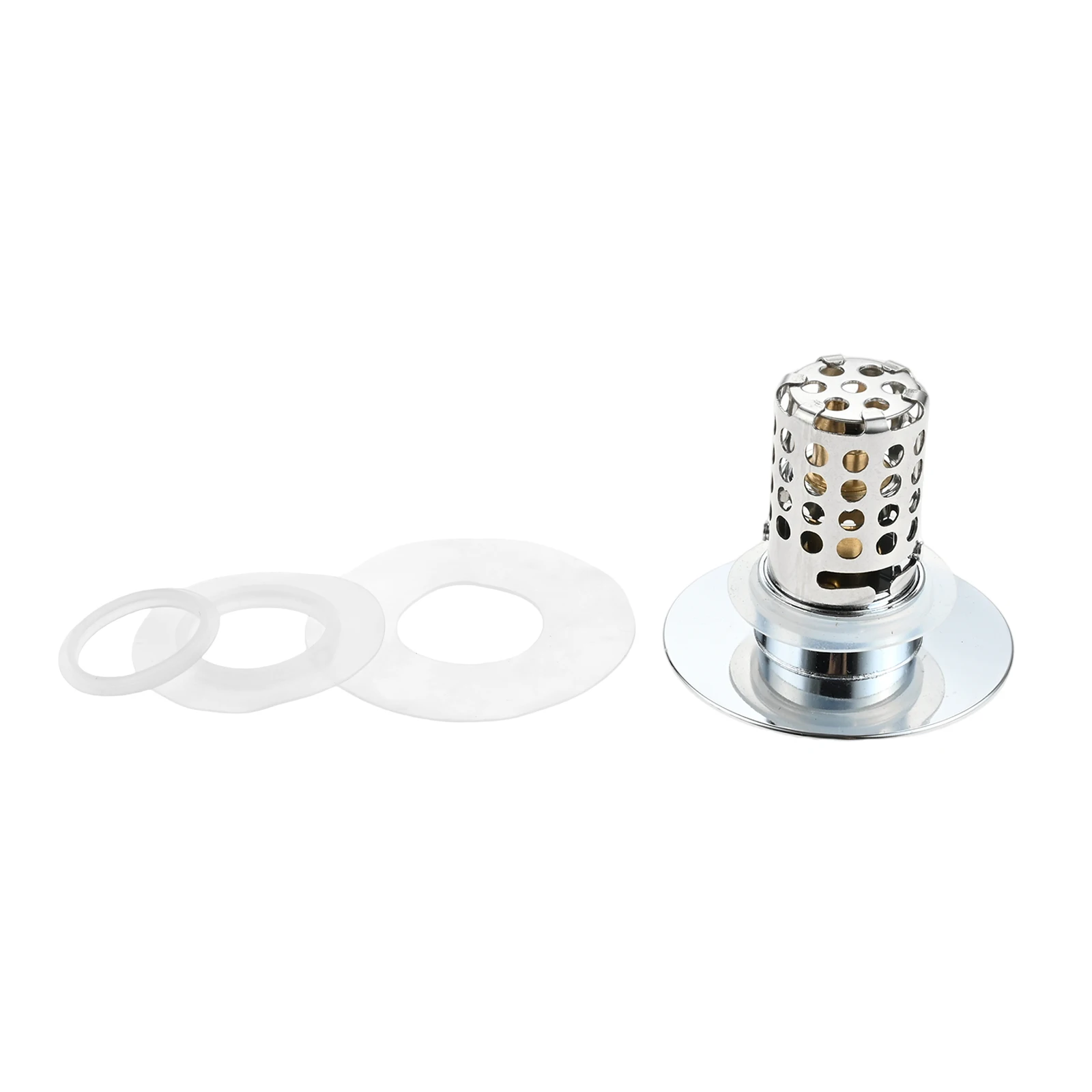 1Pc 3 in 1 Bathroom Sink Plug 60x47x25mm Fit For 28-38mm Drain Holes Filter Sink Bouncing Core Stopping Blockage Sink Strainer
1Pc 3 in 1 Bathroom Sink Plug 60x47x25mm Fit For 28-38mm Drain Holes Filter Sink Bouncing Core Stopping Blockage Sink Strainer
