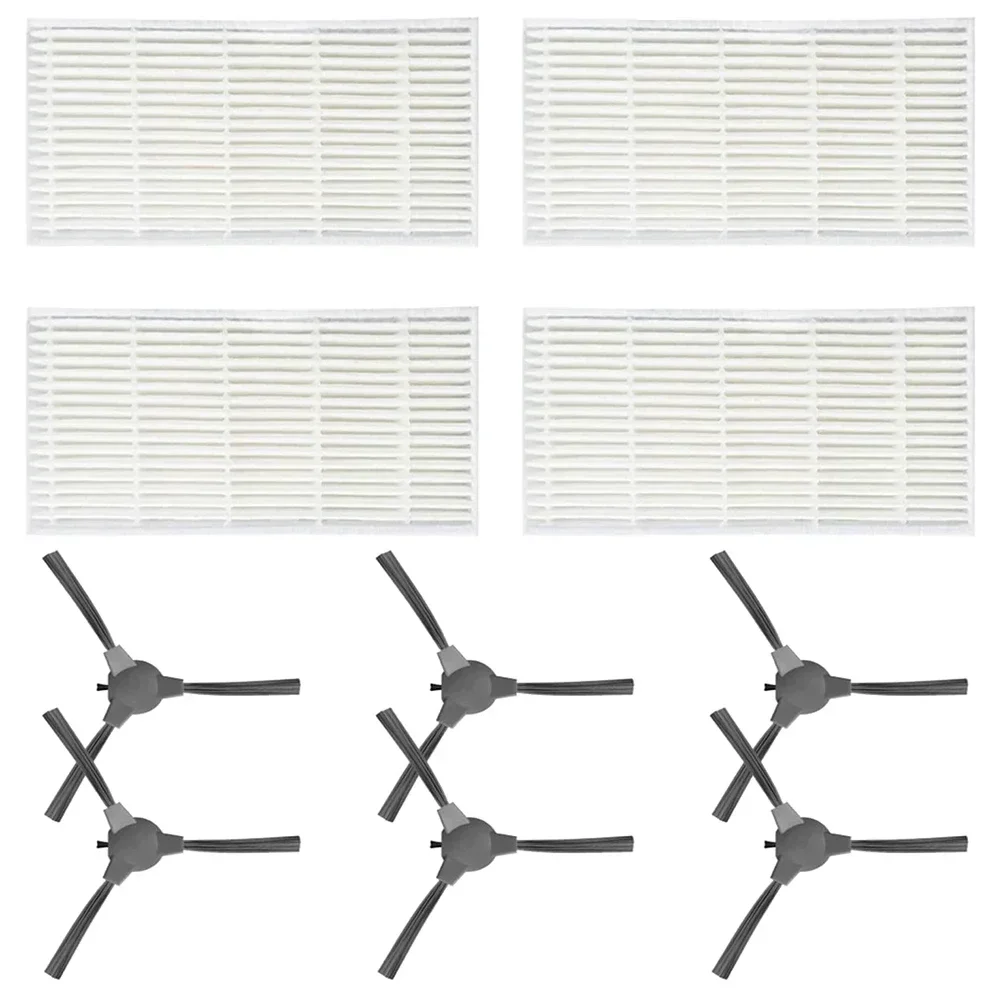 Vacuum Cleaner Replacement Side Brush Filter Kit Fits For ROPVACNIC A1 Robot Vacuum Cleaner Replacement
Vacuum Cleaner Replacement Side Brush Filter Kit Fits For ROPVACNIC A1 Robot Vacuum Cleaner Replacement