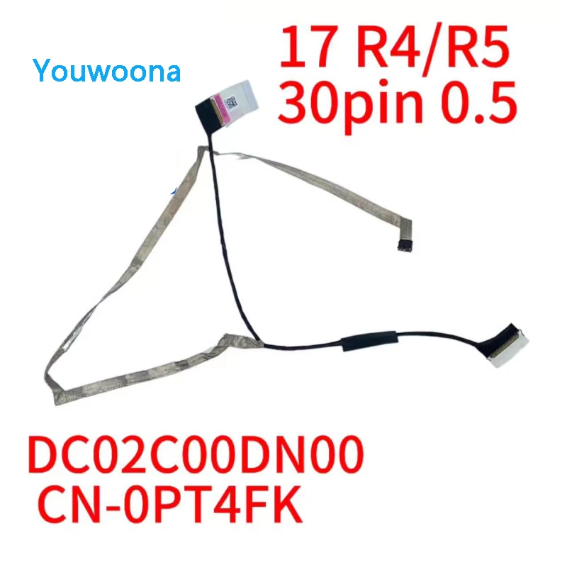 НОВЫЙ ОРИГИНАЛЬНЫЙ ЖК-кабель для ноутбука EDP FHD для Dell Alienware 17 R4 R5 0PT4FK DC02C00DN00
НОВЫЙ ОРИГИНАЛЬНЫЙ ЖК-кабель для ноутбука EDP FHD для Dell Alienware 17 R4 R5 0PT4FK DC02C00DN00
