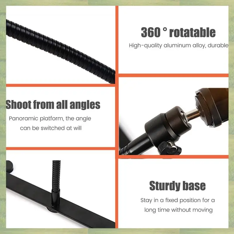 N15R-3X Adjustable Tripod With Cellphone Holder, Overhead Phone Mount, Table Top Teaching Online Stand For Live Streaming
N15R-3X Adjustable Tripod With Cellphone Holder, Overhead Phone Mount, Table Top Teaching Online Stand For Live Streaming