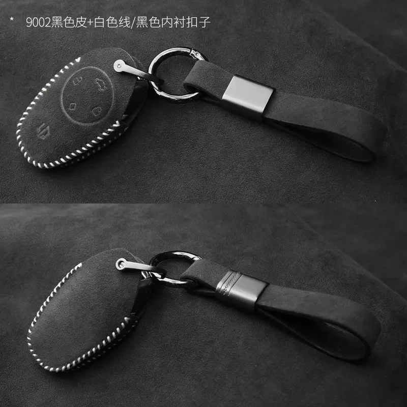 Suede Car Key Case Cover Holder Key Shell Buckle for Leapmotor T03, C11, S01
Suede Car Key Case Cover Holder Key Shell Buckle for Leapmotor T03, C11, S01