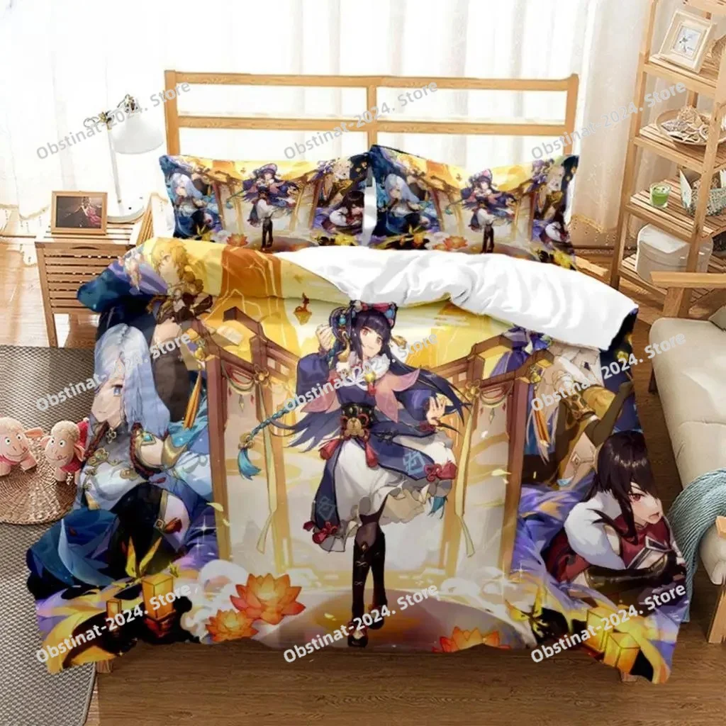 Anime Genshin Impact Animation Cartoon Soft And Comfortable Customizable Comforter Bedding Sets Bedding Set Luxury Quilt Cover
Anime Genshin Impact Animation Cartoon Soft And Comfortable Customizable Comforter Bedding Sets Bedding Set Luxury Quilt Cover
