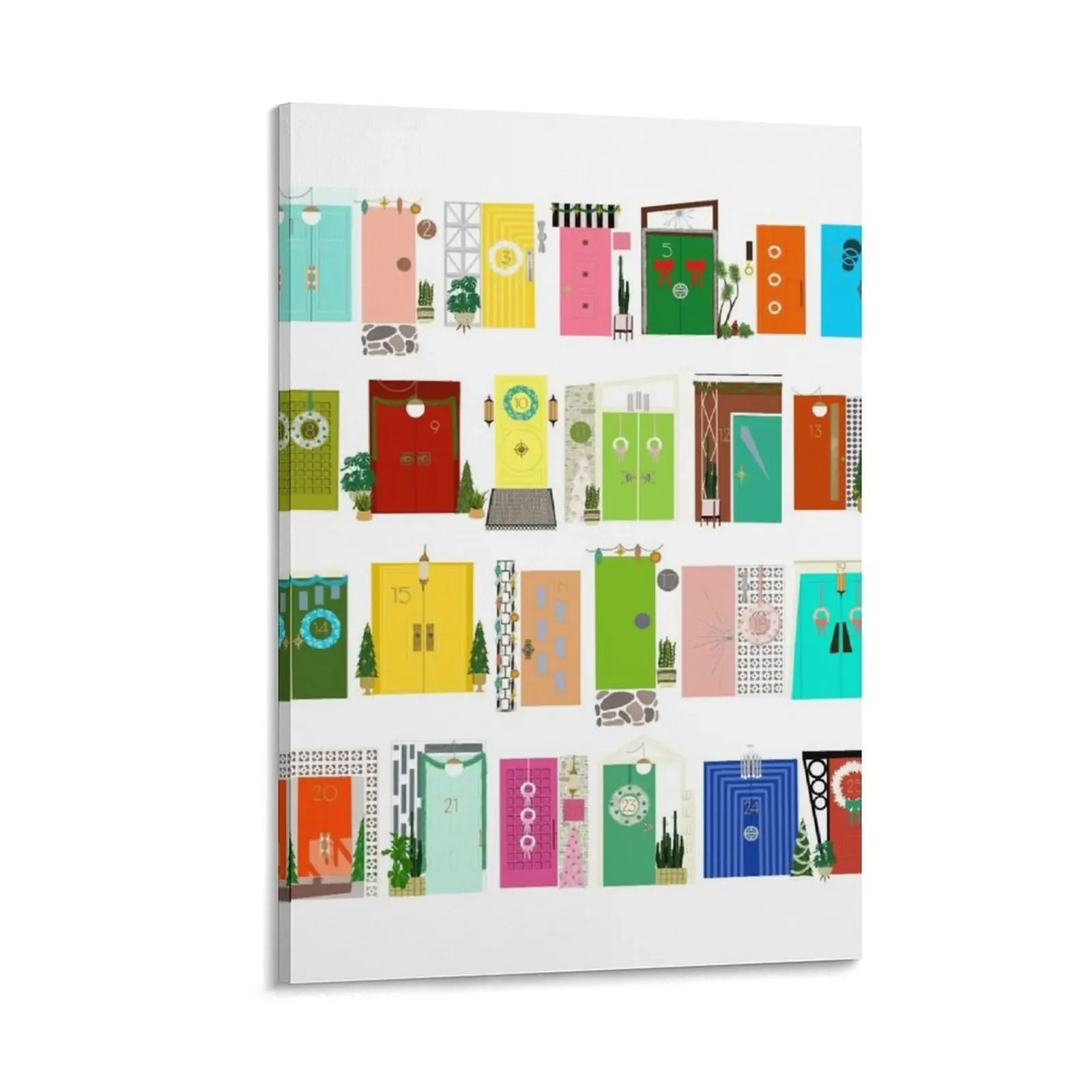 Mid Century Modern Doors Advent Calendar Canvas Painting wall decoration paintings Decor for room korean room decor
Mid Century Modern Doors Advent Calendar Canvas Painting wall decoration paintings Decor for room korean room decor