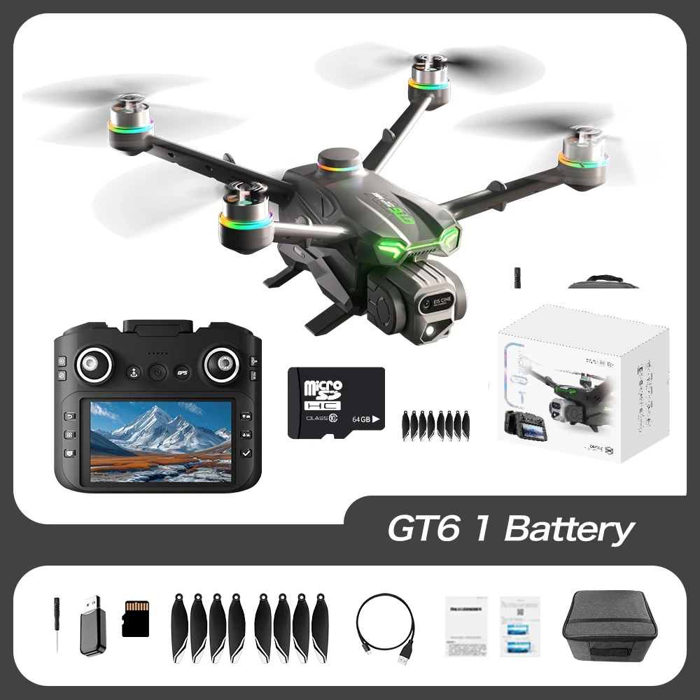 5.64-inch screen control GPS high-definition aerial photography brushless medium-sized drone with servo gimbal with camera hd 4k
5.64-inch screen control GPS high-definition aerial photography brushless medium-sized drone with servo gimbal with camera hd 4k