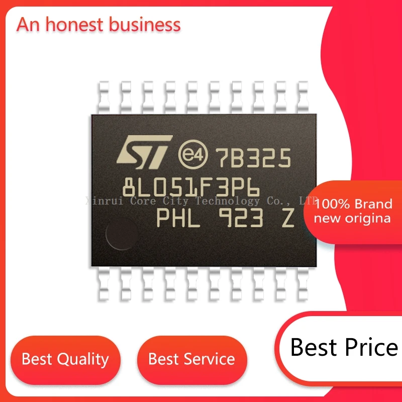 100%New STM8L STM8L051 STM8L051F3 STM8L051F3P6 Original Stock, Welcome to Consult
100%New STM8L STM8L051 STM8L051F3 STM8L051F3P6 Original Stock, Welcome to Consult