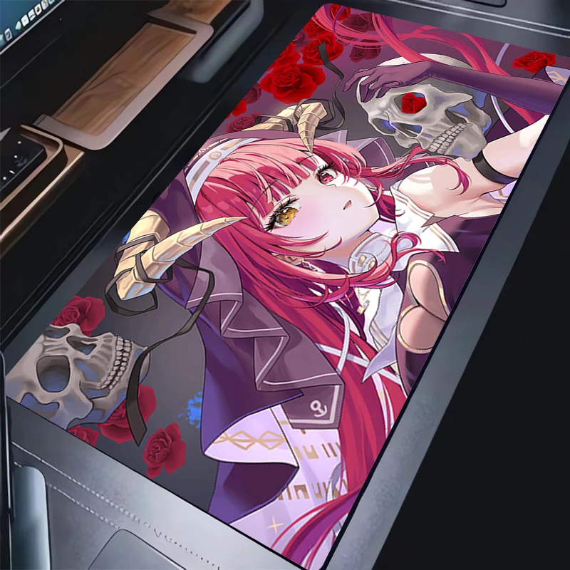 Hololive Houshou Marine Mouse Pad Gaming Accessories Office Gamer Keyboard Desk Mat Laptop ground mat Large PC carpet Mousepad
Hololive Houshou Marine Mouse Pad Gaming Accessories Office Gamer Keyboard Desk Mat Laptop ground mat Large PC carpet Mousepad